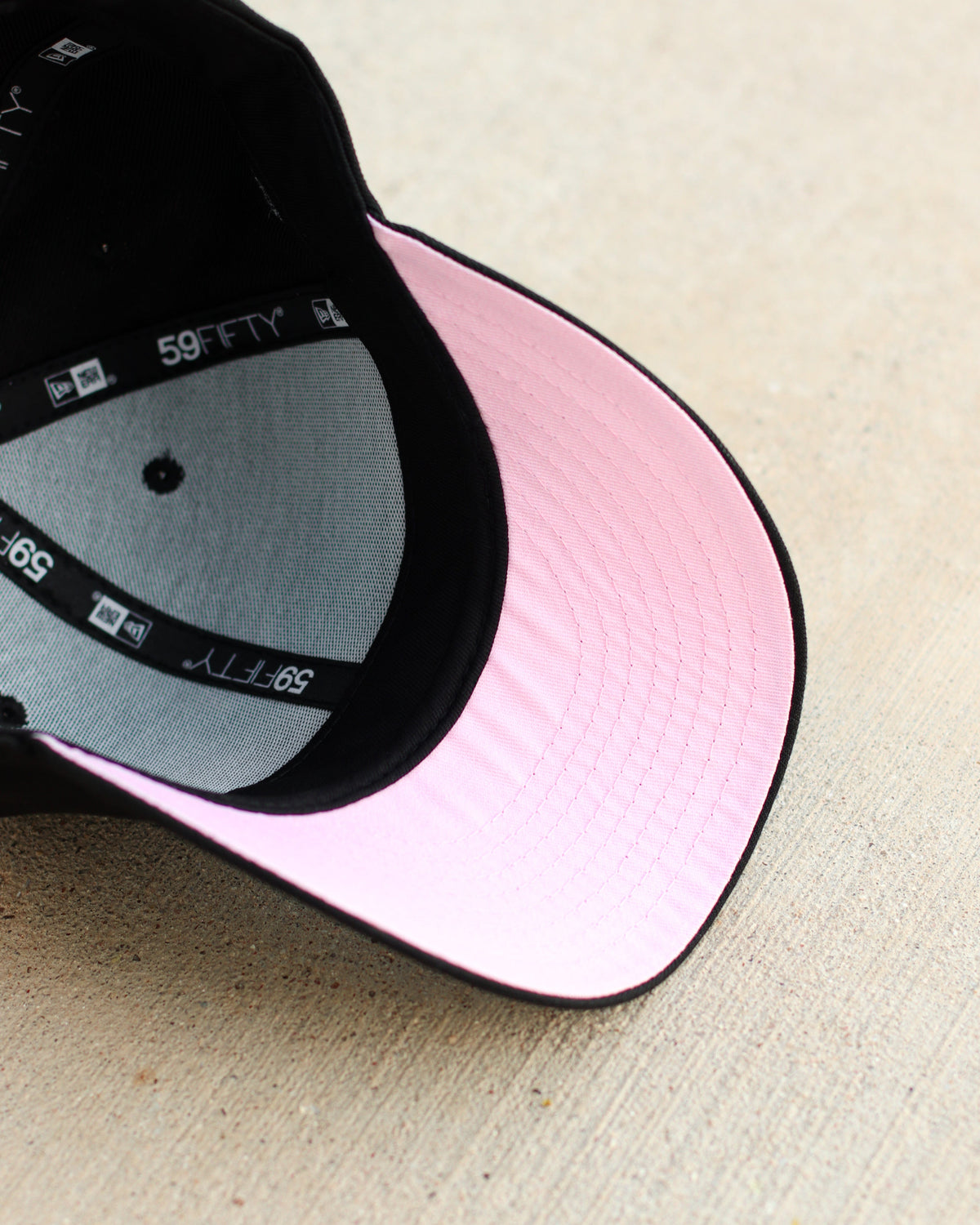 Pink/black angels hat - BeisbolMXShop