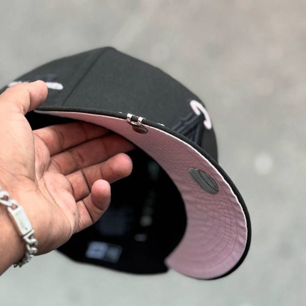 Pink/black angels hat - BeisbolMXShop