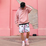 Pink/black angels hat - BeisbolMXShop