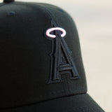 Pink/black angels hat - BeisbolMXShop