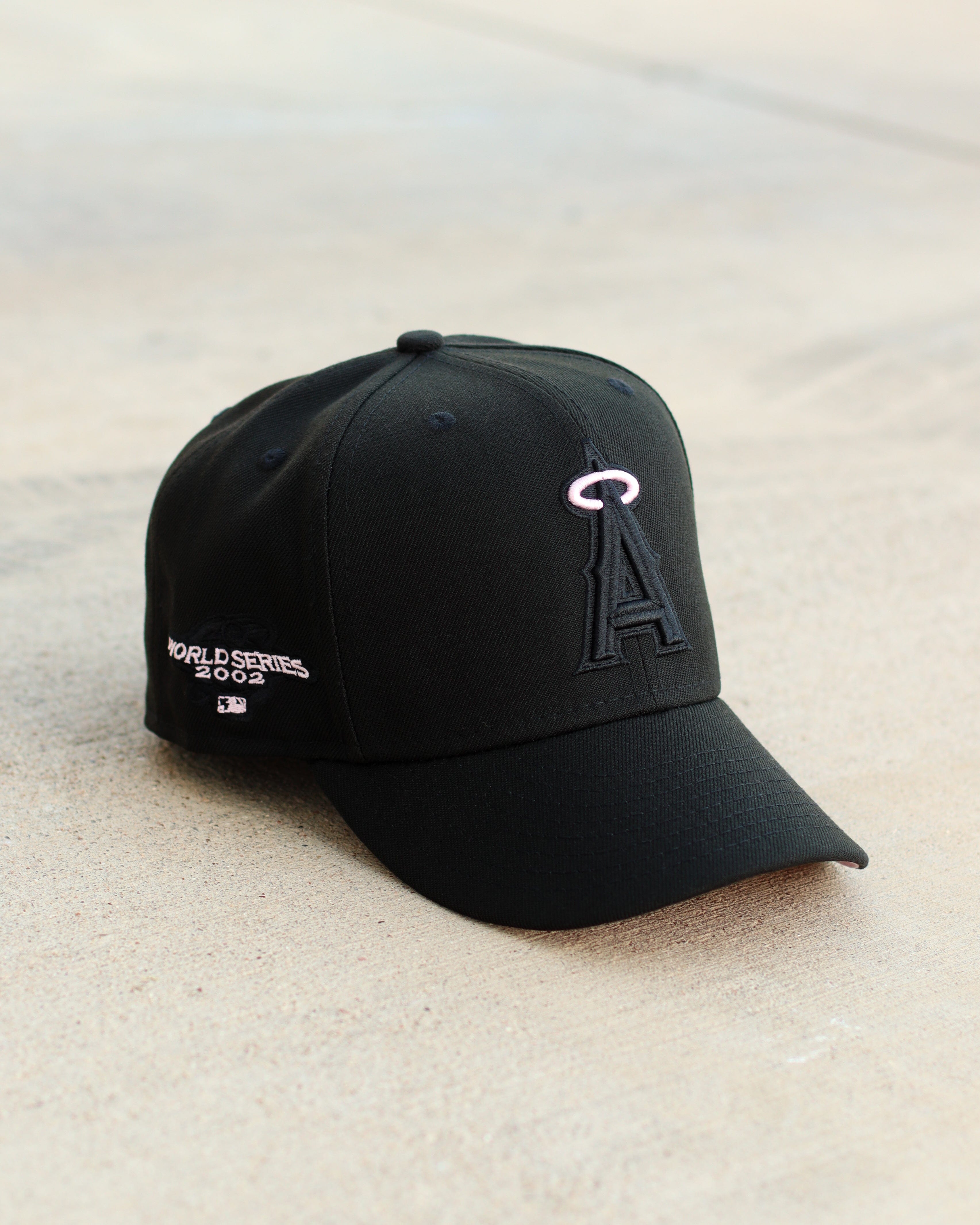 Pink/black angels hat – BeisbolMXShop