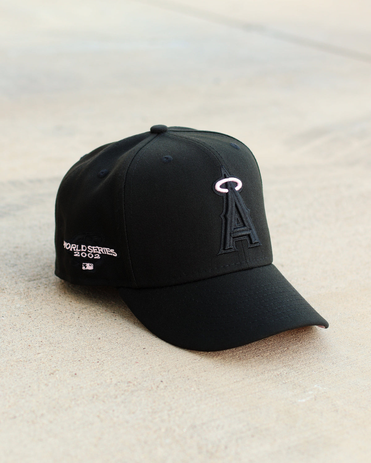 Pink/black angels hat - BeisbolMXShop