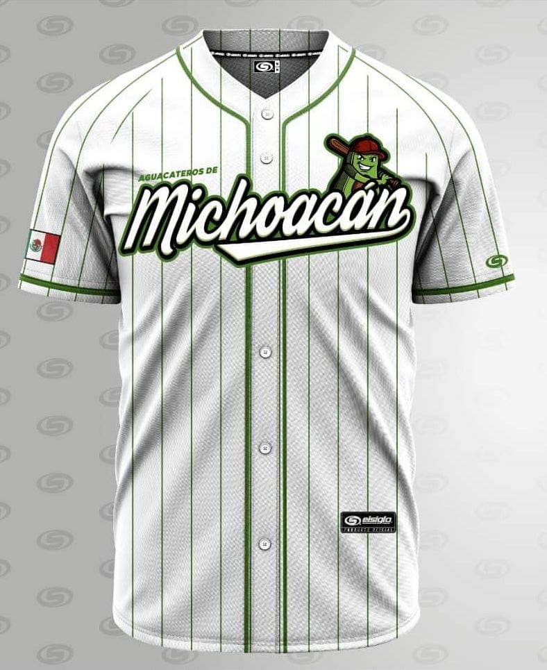 (PINSTRIPE) 2.0 Michoacán Jersey - BeisbolMXShop