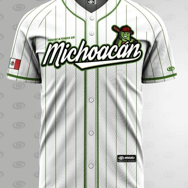 (PINSTRIPE) 2.0 Michoacán Jersey - BeisbolMXShop