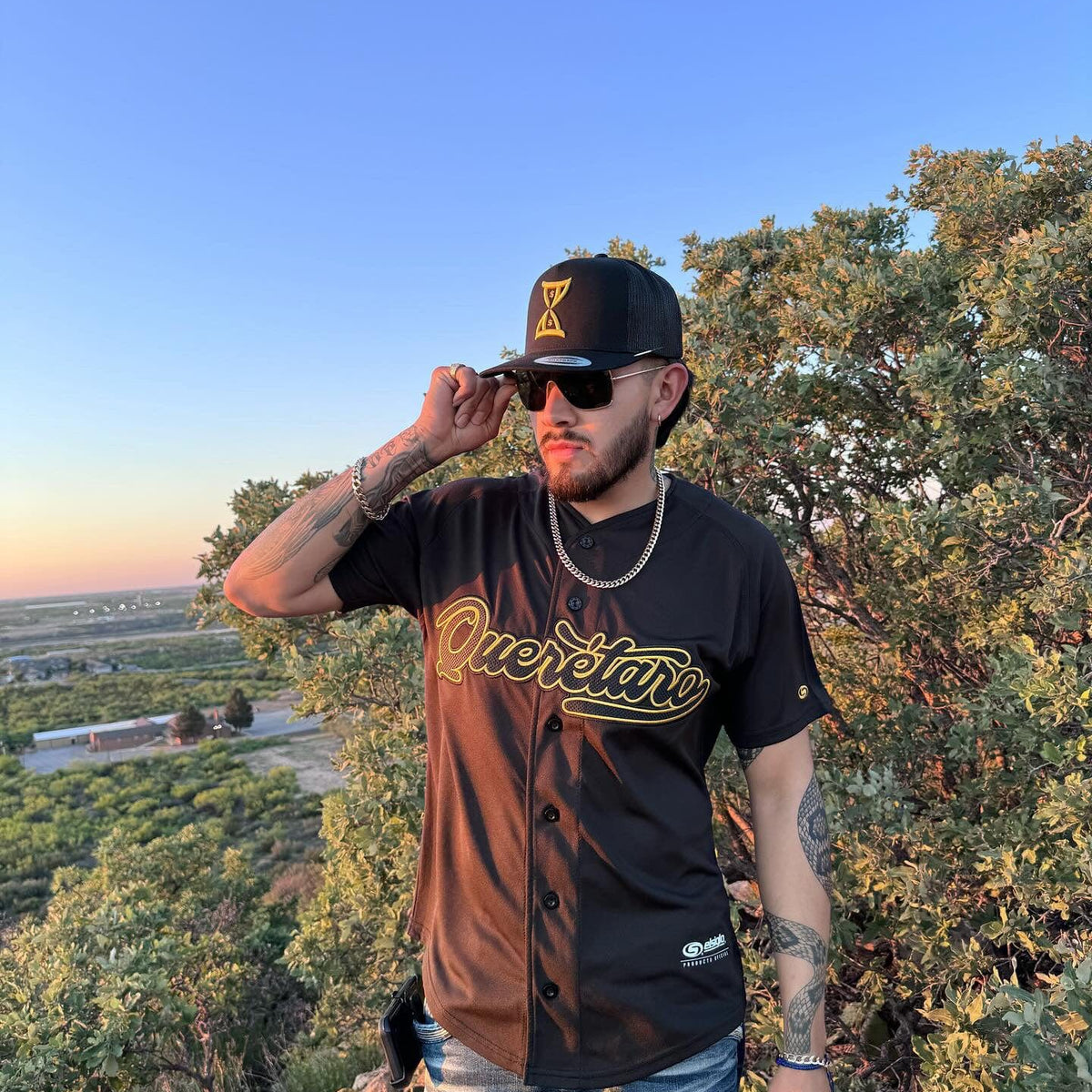 Queretaro BLACK & GOLD Jersey - BeisbolMXShop