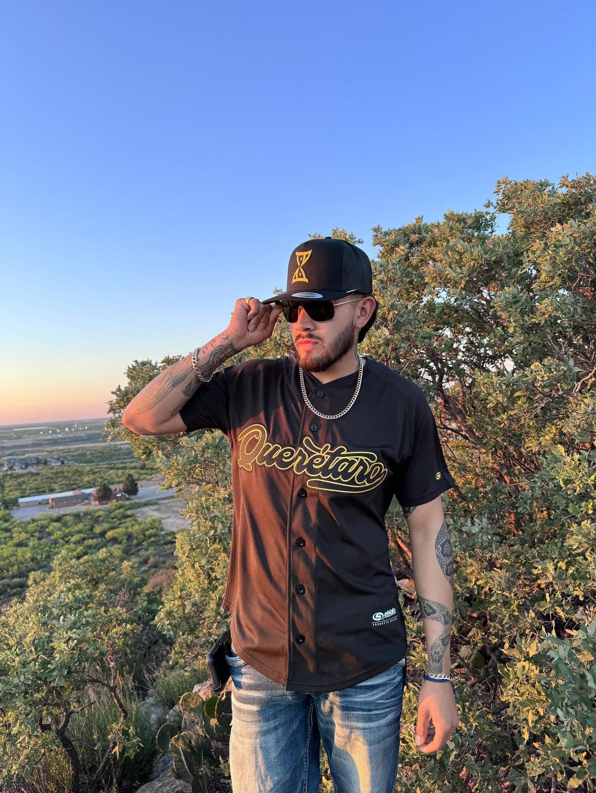 Queretaro BLACK & GOLD Jersey - BeisbolMXShop