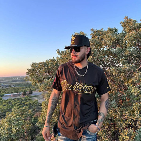 Queretaro BLACK & GOLD Jersey - BeisbolMXShop