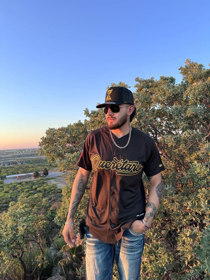 Queretaro BLACK & GOLD Jersey - BeisbolMXShop