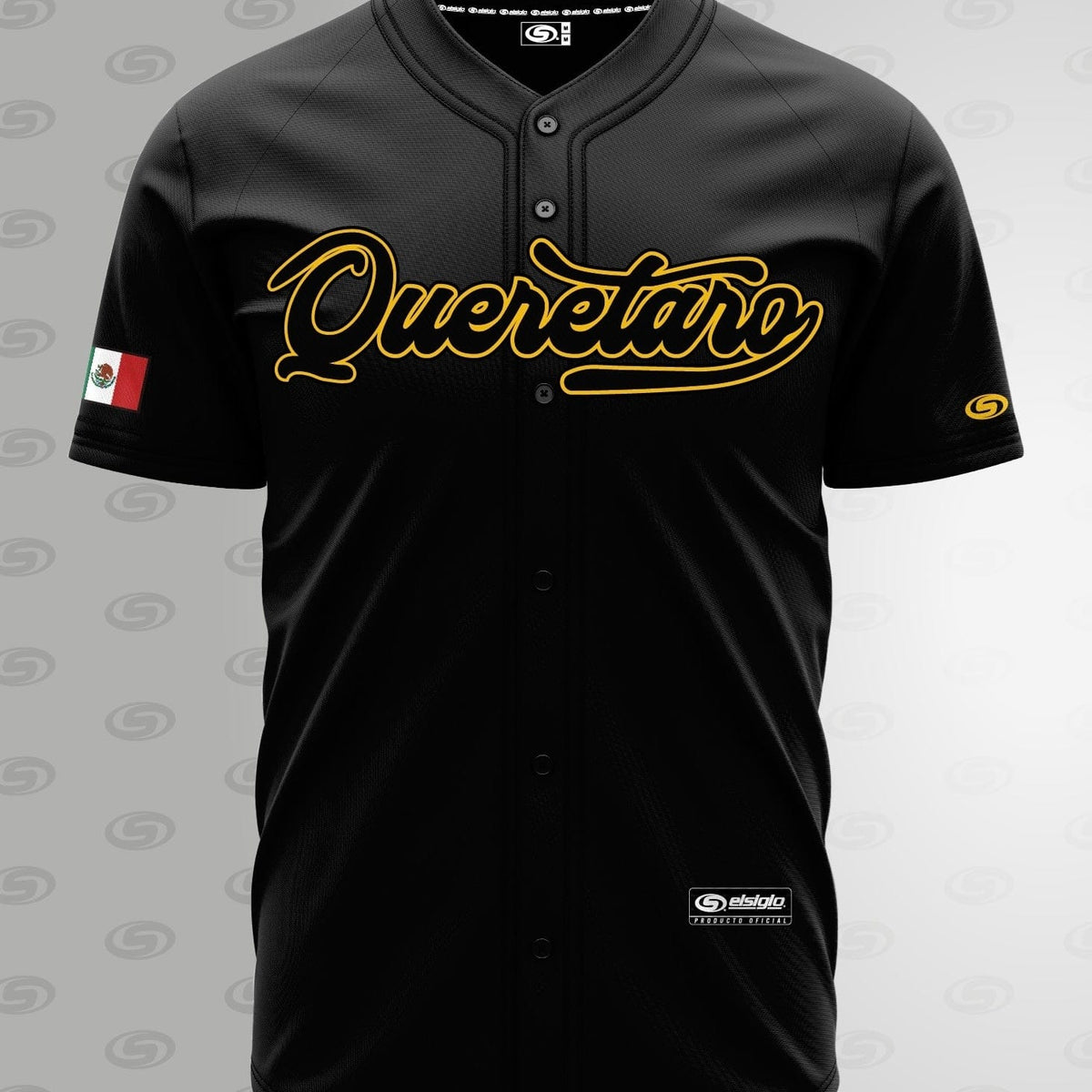 Queretaro BLACK & GOLD Jersey - BeisbolMXShop