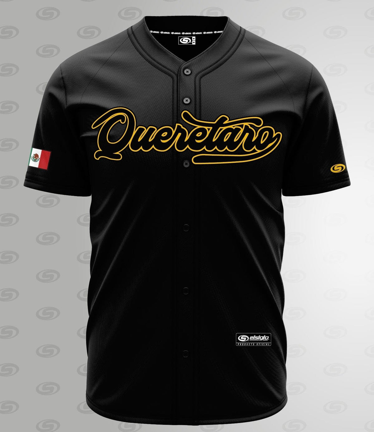 Queretaro BLACK & GOLD Jersey - BeisbolMXShop