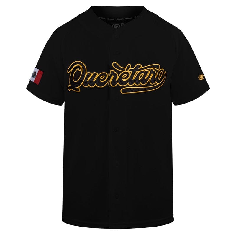 Queretaro BLACK & GOLD Jersey - BeisbolMXShop