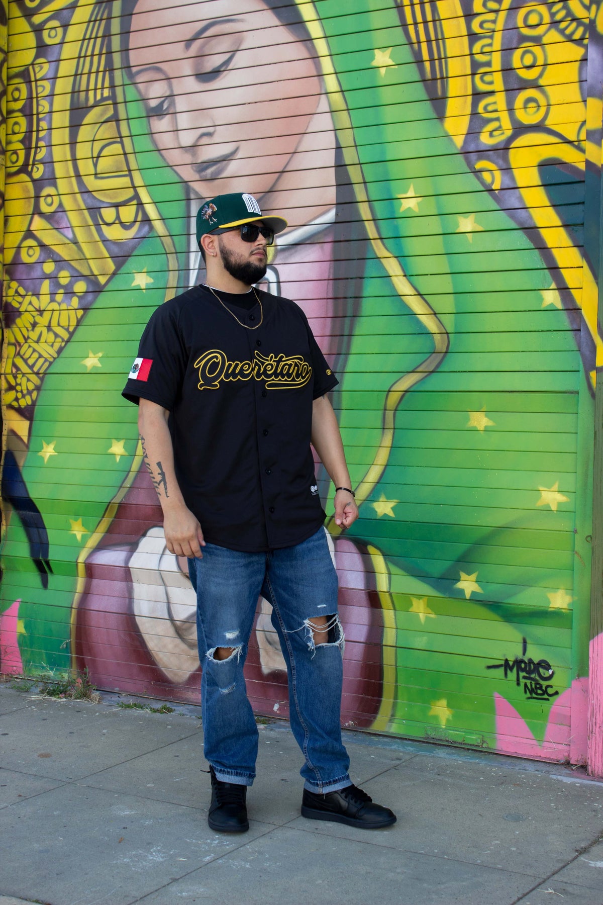 Queretaro BLACK & GOLD Jersey - BeisbolMXShop