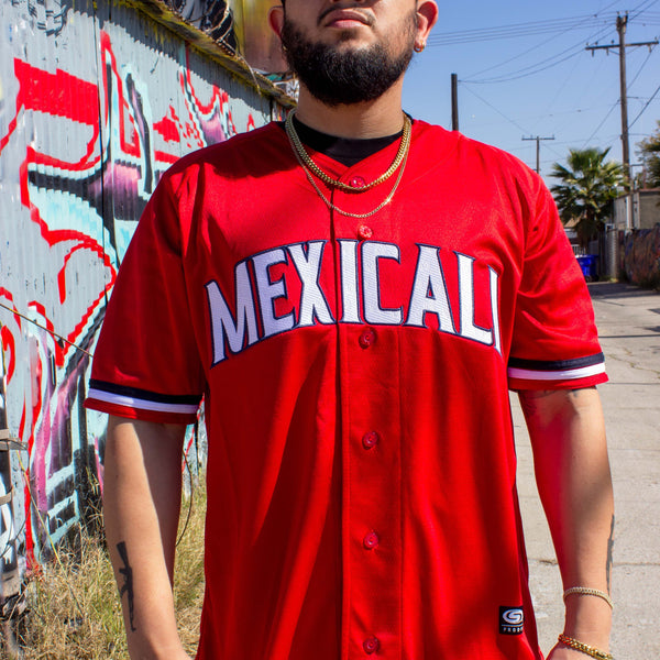 (RED) Aguilas de Mexicali jersey - BeisbolMXShop