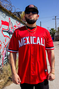 (RED) Aguilas de Mexicali jersey - BeisbolMXShop