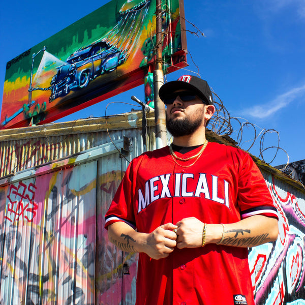 (RED) Aguilas de Mexicali jersey - BeisbolMXShop