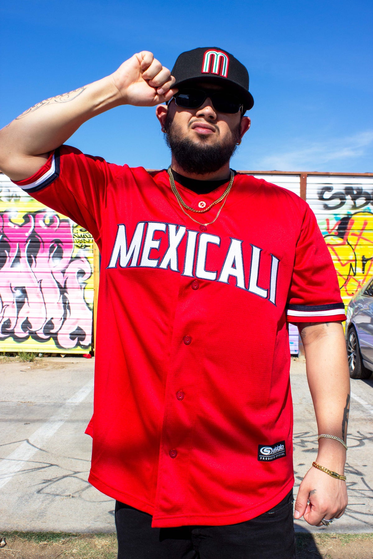 (RED) Aguilas de Mexicali jersey - BeisbolMXShop