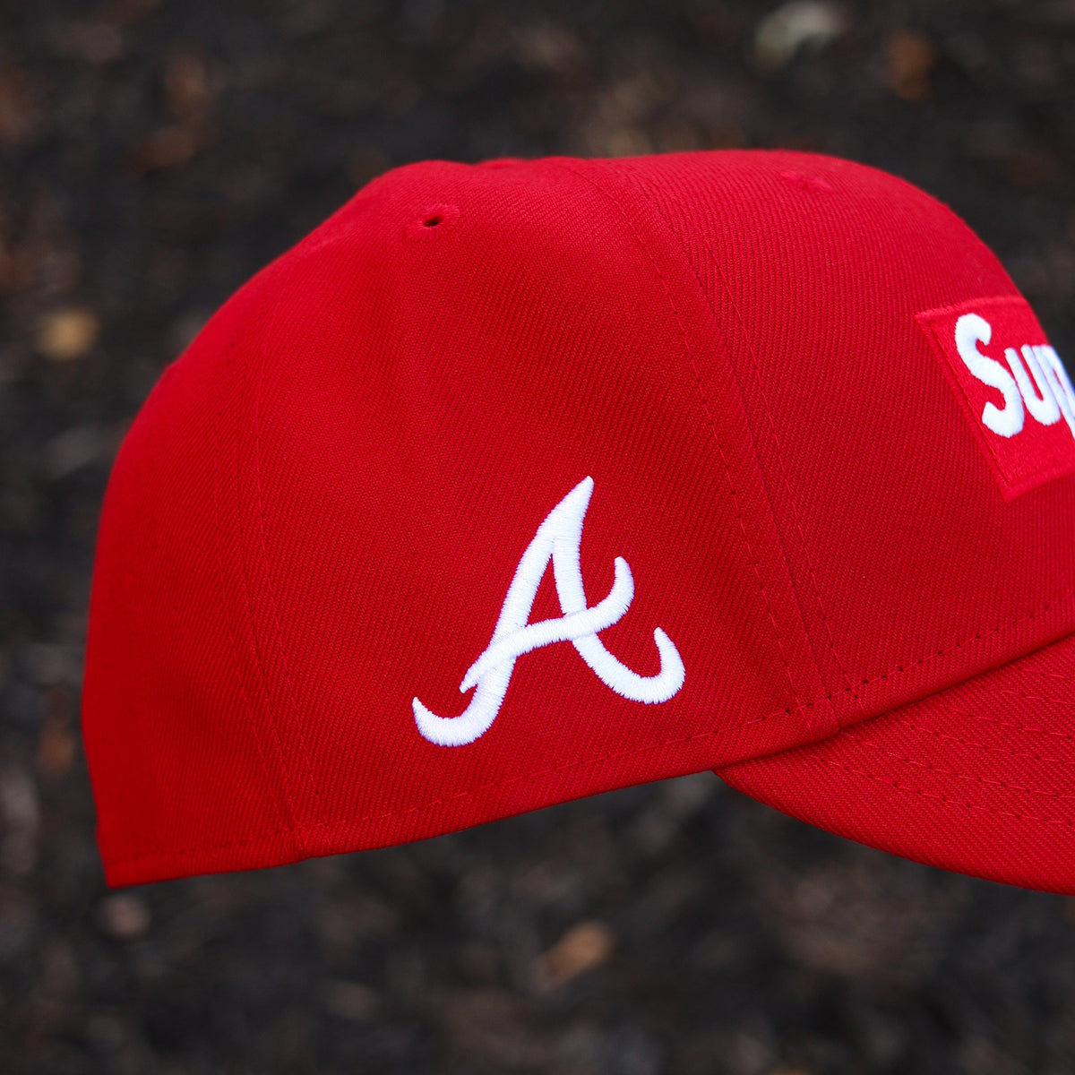 Red Atlanta supreme hat - BeisbolMXShop
