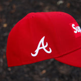 Red Atlanta supreme hat - BeisbolMXShop
