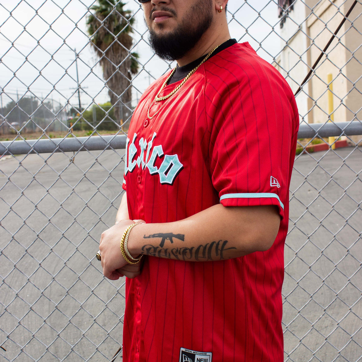Red Diablos De Mexico Jersey - BeisbolMXShop