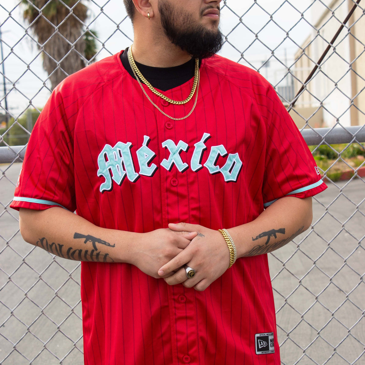 Red Diablos De Mexico Jersey - BeisbolMXShop