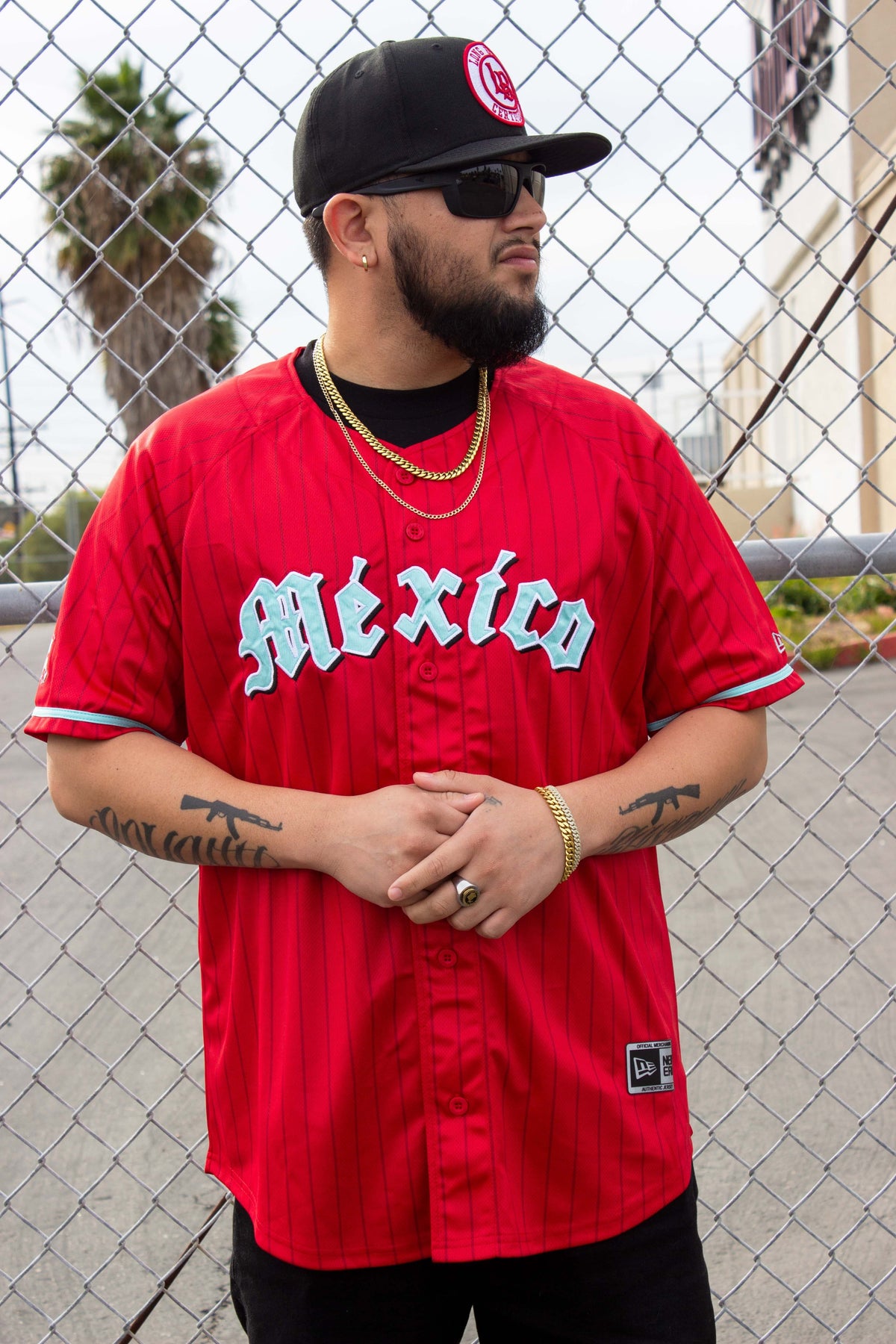 Red Diablos De Mexico Jersey - BeisbolMXShop
