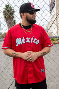 Red Diablos De Mexico Jersey - BeisbolMXShop
