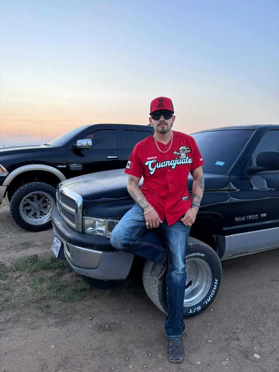 (RED) GUANAJUATO momias jersey - BeisbolMXShop