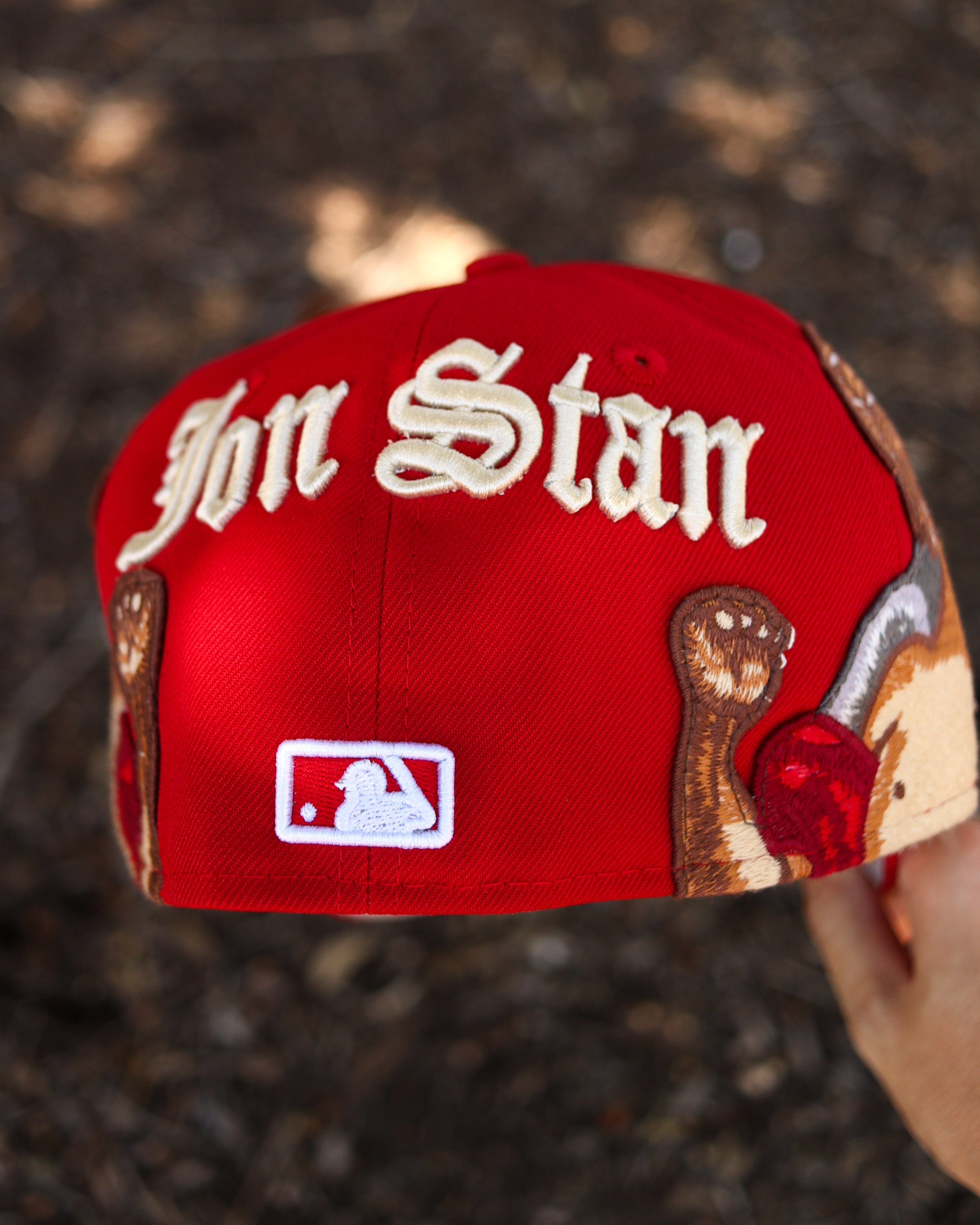 New Era 59FIFTY 赤キャップ Jon Stan Red) Jon Stan Yankees – BeisbolMXShop