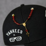 Red rosary pin - BeisbolMXShop