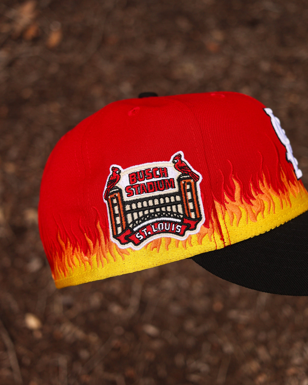 Red STL flames - BeisbolMXShop