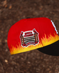 Red STL flames - BeisbolMXShop