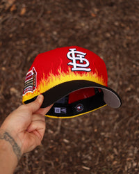 Red STL flames - BeisbolMXShop