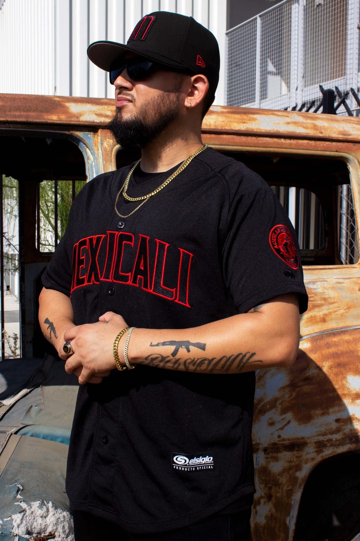 Red/Black Aguilas de Mexicali - BeisbolMXShop