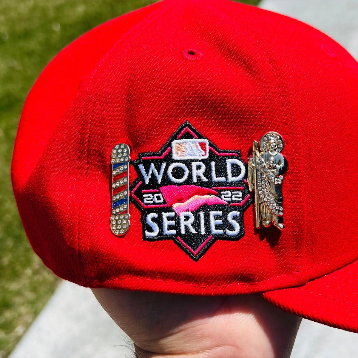 San Judas with diamonds BMX - PIN - BeisbolMXShop