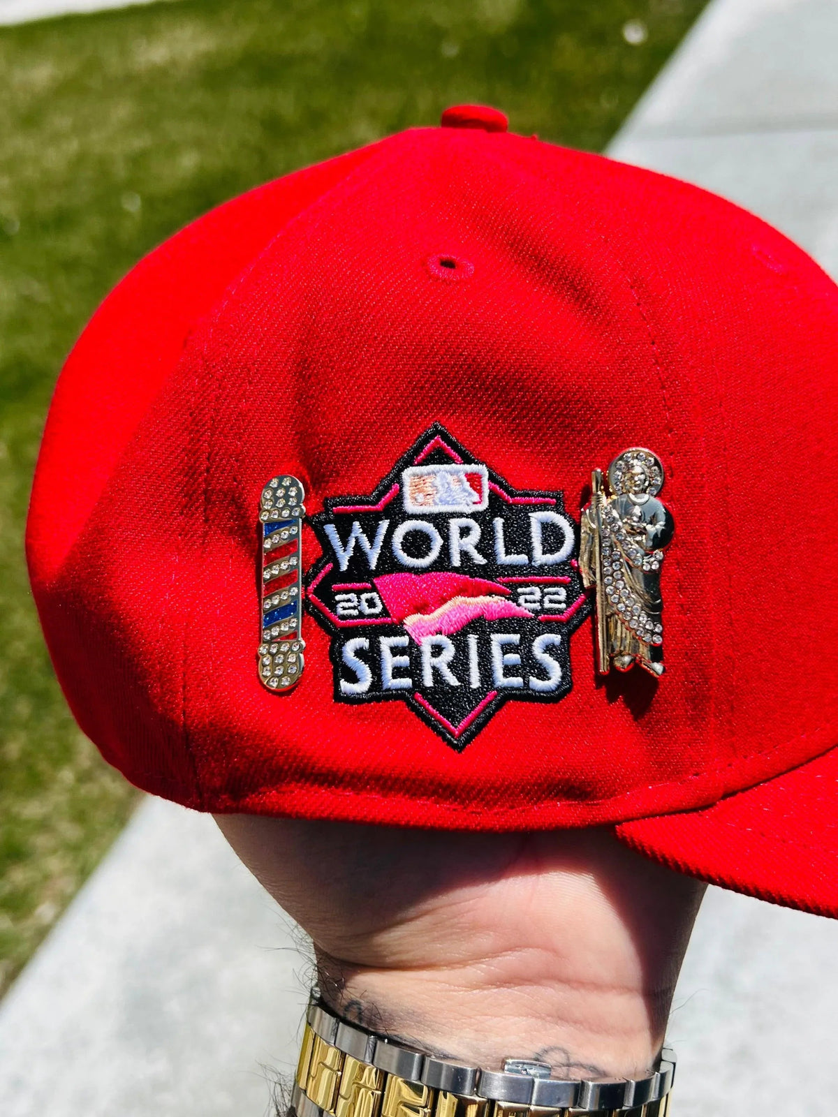 San Judas with diamonds BMX - PIN - BeisbolMXShop