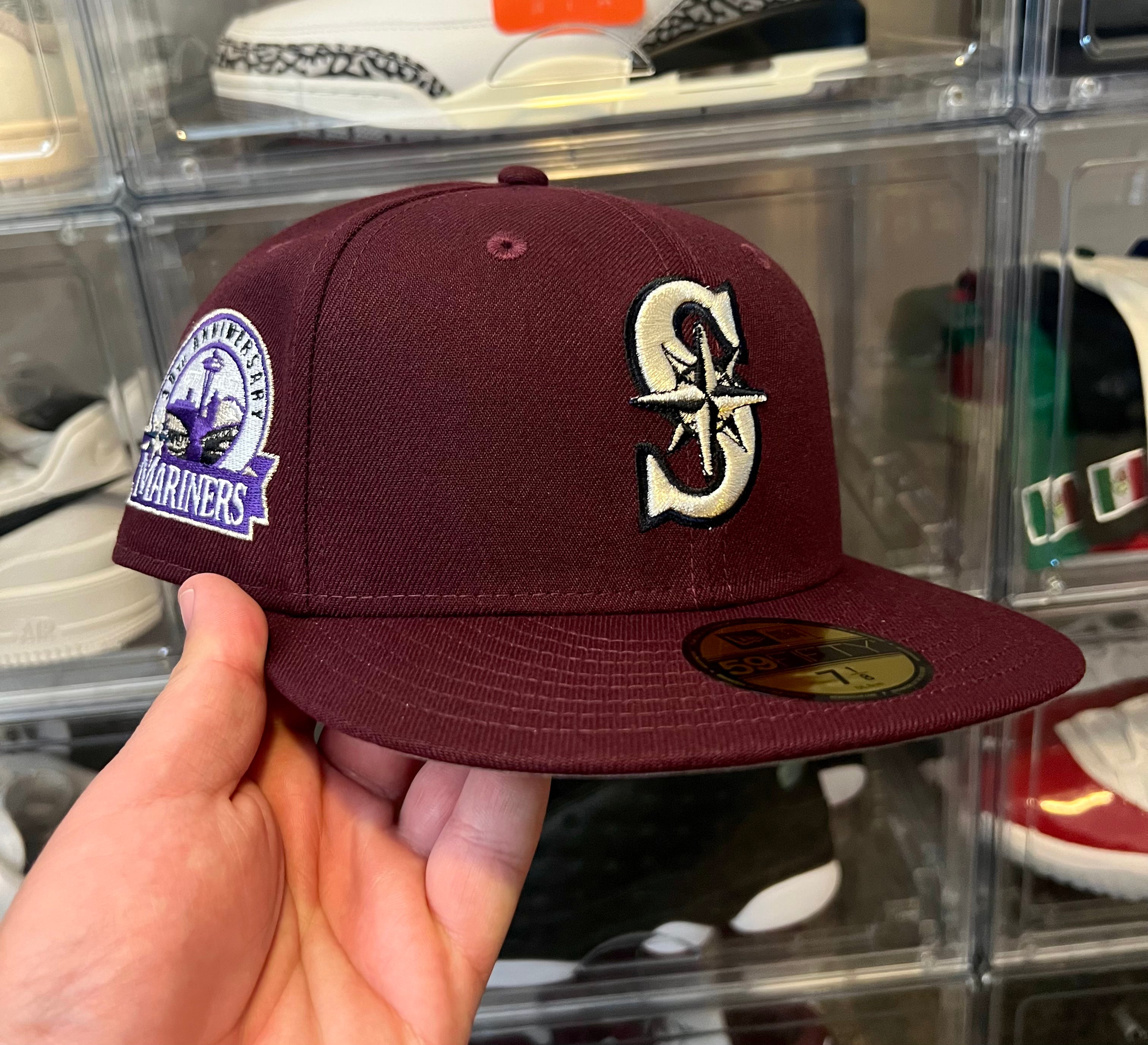 Selena seatle mariners New Era Fitted Hat - BeisbolMXShop