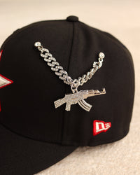 Silver BIG chain AK pin - BeisbolMXShop