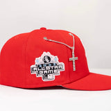 Silver Big rocks cross chain - BeisbolMXShop