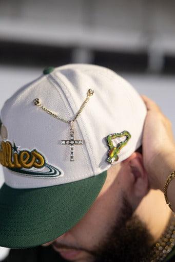 Silver cross/diamonds BMX - chain pin - BeisbolMXShop