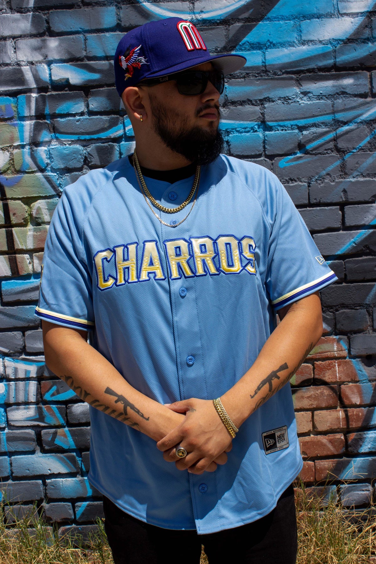 (Sky Blue) New Era charros de Jalisco - BeisbolMXShop