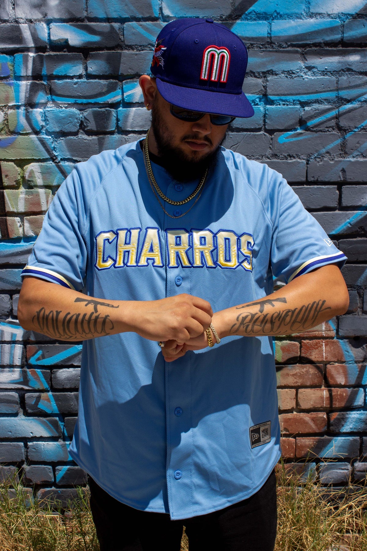 (Sky Blue) New Era charros de Jalisco - BeisbolMXShop