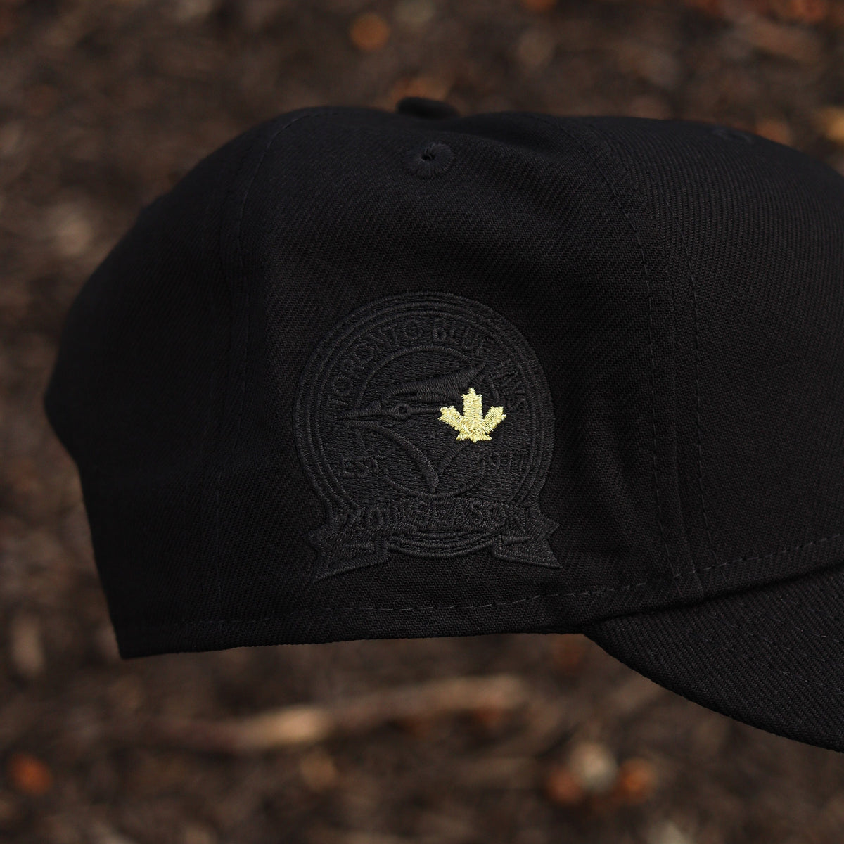 SnapBack (BLK/gold) blue Jays - BeisbolMXShop