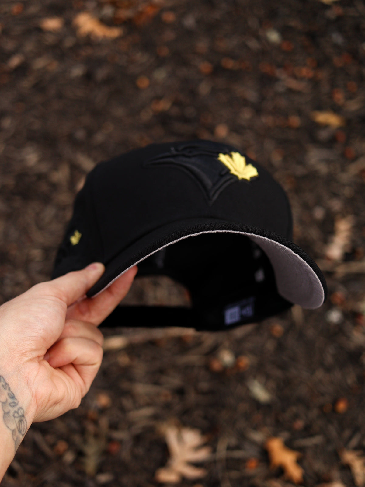SnapBack (BLK/gold) blue Jays - BeisbolMXShop