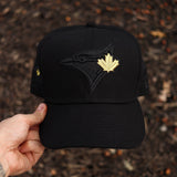 SnapBack (BLK/gold) blue Jays - BeisbolMXShop