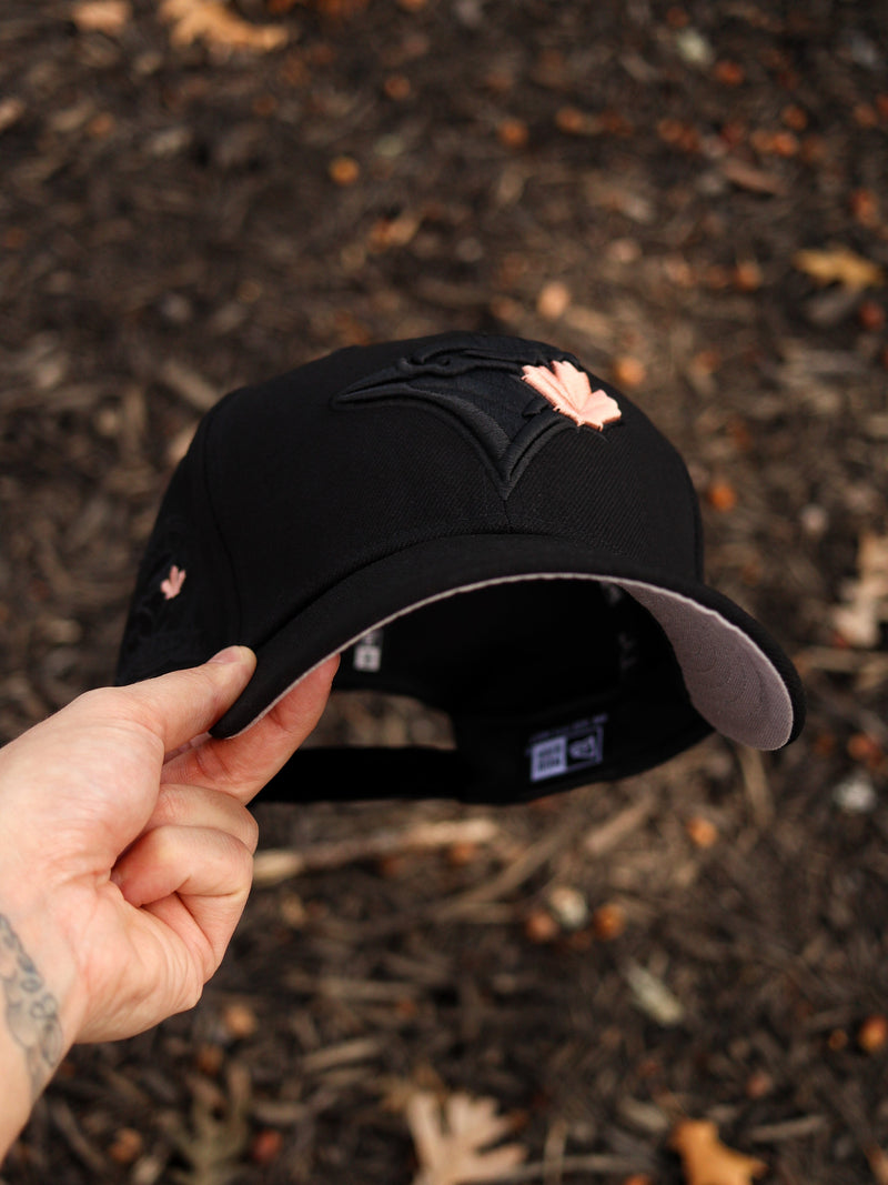 SnapBack (rose gold/black) blue Jays