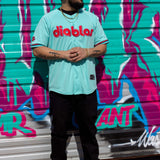 (Tiffany Blue) Diablos De Mexico Jersey - BeisbolMXShop