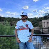 ((WHITE)) Camaroneros De Nayarit Jersey - BeisbolMXShop