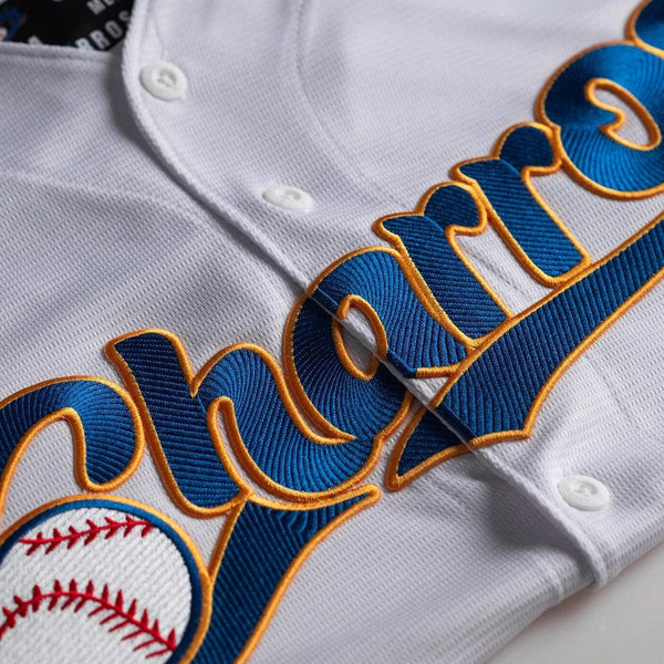 (WHITE) Charros De Jalisco Jersey - BeisbolMXShop
