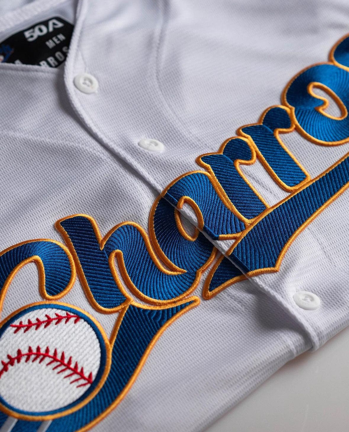 (WHITE) Charros De Jalisco Jersey - BeisbolMXShop