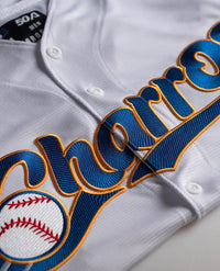 (WHITE) Charros De Jalisco Jersey - BeisbolMXShop
